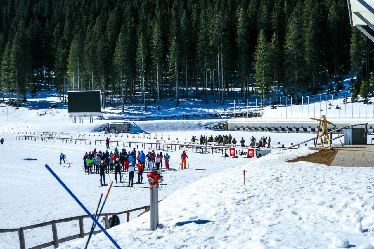 Cosy Lodge Pokljuka Goreljek Exteriér fotografie